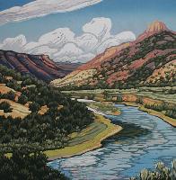 An Angie Coleman Woodcut