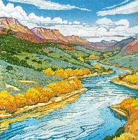 An Angie Coleman Woodcut