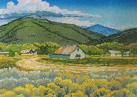 An Angie Coleman Woodcut