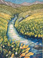 An Angie Coleman Woodcut