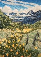 An Angie Coleman Woodcut