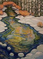 An Angie Coleman Woodcut