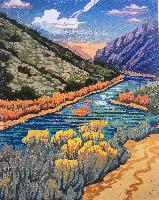 An Angie Coleman Woodcut