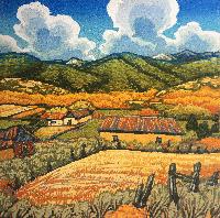 An Angie Coleman Woodcut