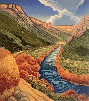 An Angie Coleman Woodcut