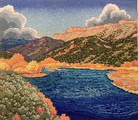 An Angie Coleman Woodcut