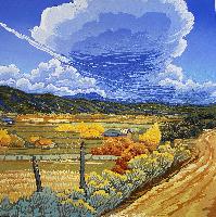 An Angie Coleman Woodcut