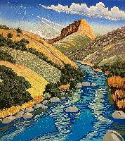 An Angie Coleman Woodcut