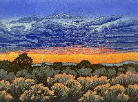An Angie Coleman Woodcut