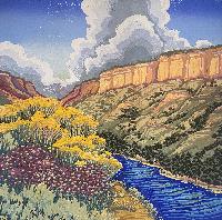 An Angie Coleman Woodcut