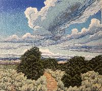 An Angie Coleman Woodcut