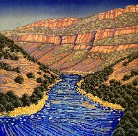 An Angie Coleman Woodcut