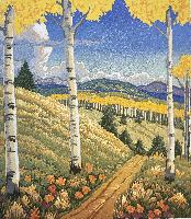 An Angie Coleman Woodcut