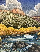 An Angie Coleman Woodcut