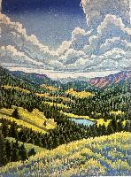An Angie Coleman Woodcut