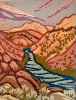 An Angie Coleman Woodcut