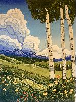 An Angie Coleman Woodcut