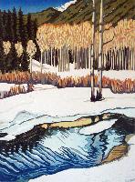 An Angie Coleman Woodcut