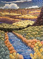 An Angie Coleman Woodcut