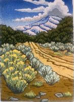 An Angie Coleman Woodcut